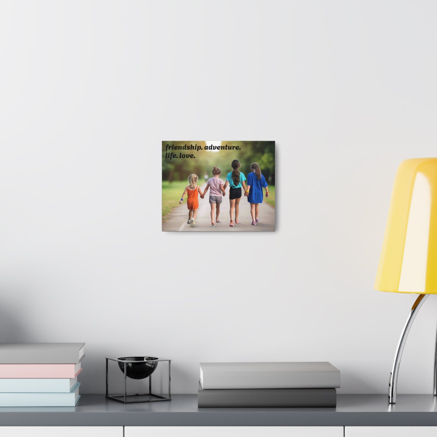 friendship. adventure. life. love. Canvas Print