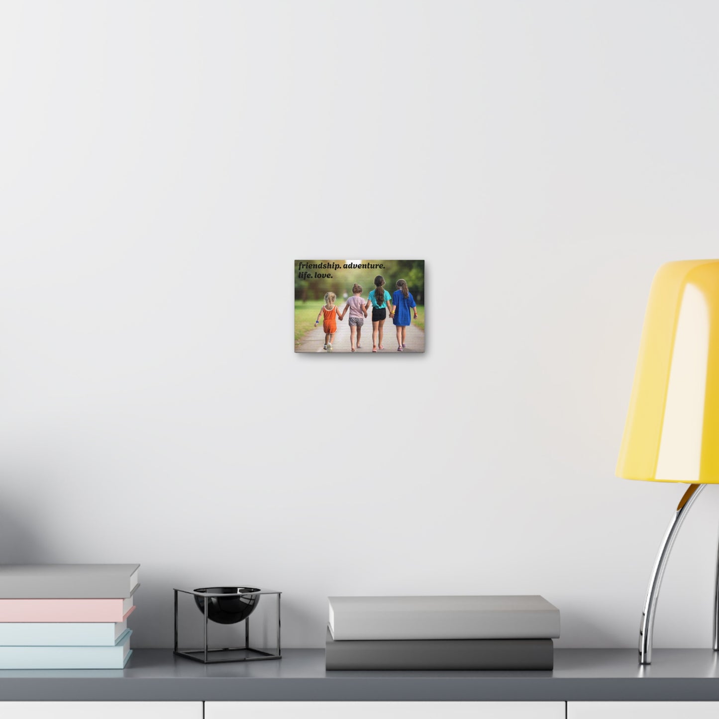 friendship. adventure. life. love. Canvas Print