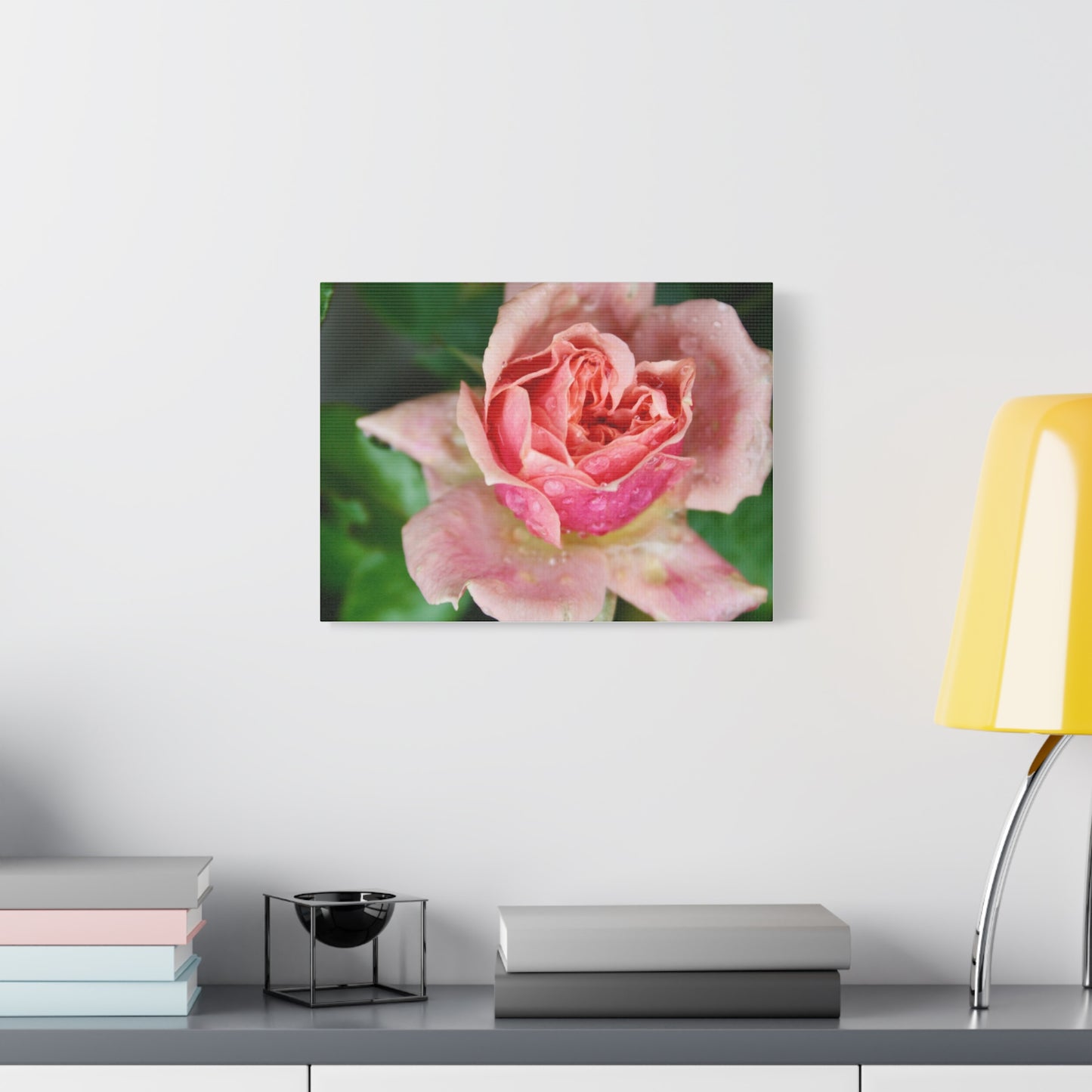 Heart Rose Close Up - Matte Canvas