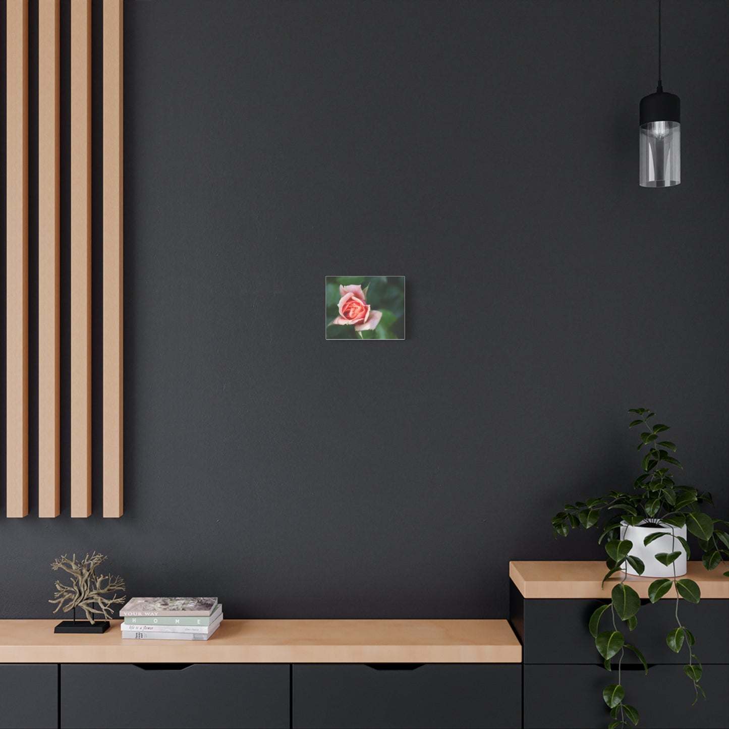 Pink Rose - Matte Canvas