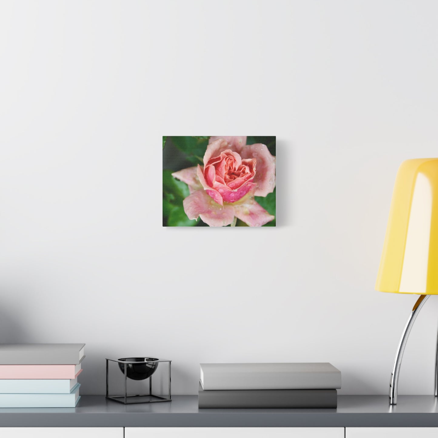 Heart Rose Close Up - Matte Canvas